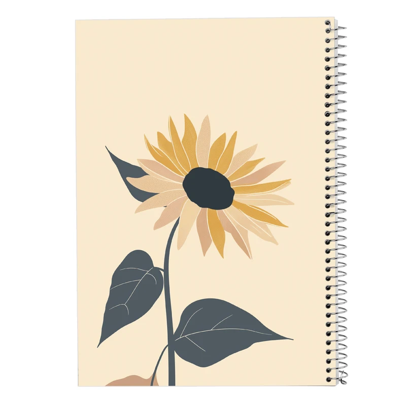 دفتر نت موسیقی 50 برگ مدوپد مدل گل کد DF13881