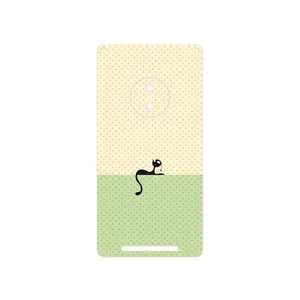 MAHOOT Minimal Internet Cat Icon Cover Sticker for Nokia Lumia 830