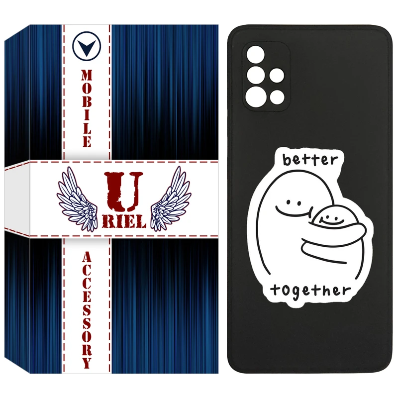 کاور یوریل مدل KSH کد 90 طرح Together مناسب برای گوشی موبایل سامسونگ Galaxy A51