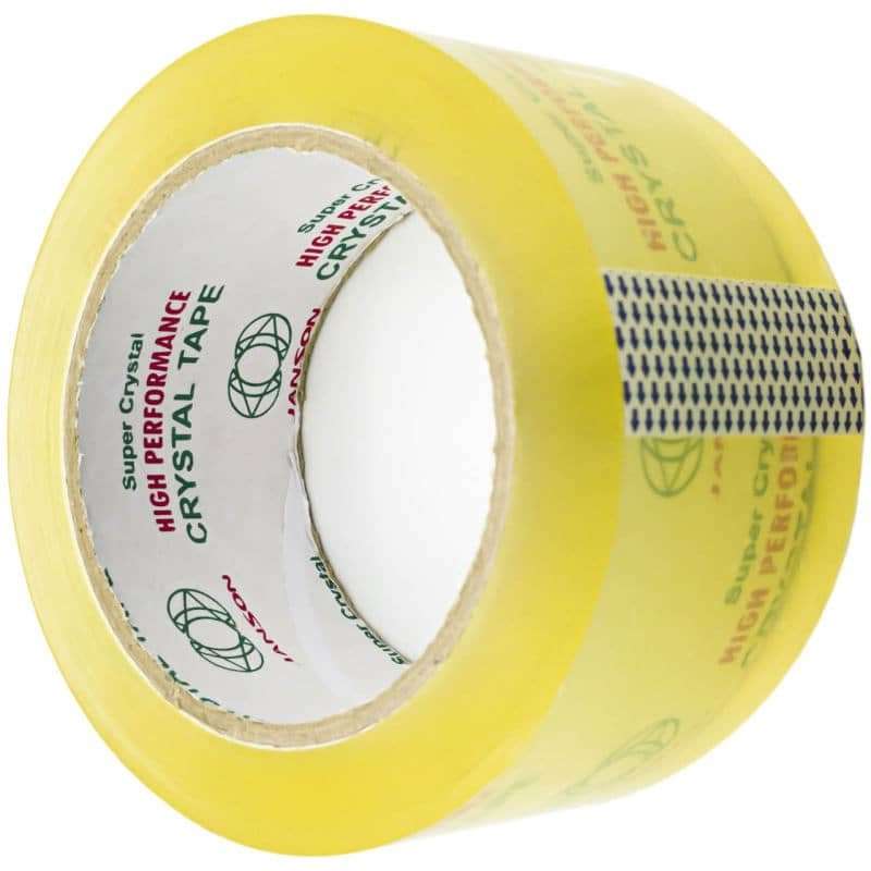 چسب پهن جانسون مدل کریستال عرض 5 سانتی متر بسته 6 عددی