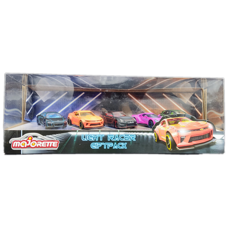 ماشین بازی ماژورت مدل LIGHT RACER GIFT PACK بسته 5 عددی