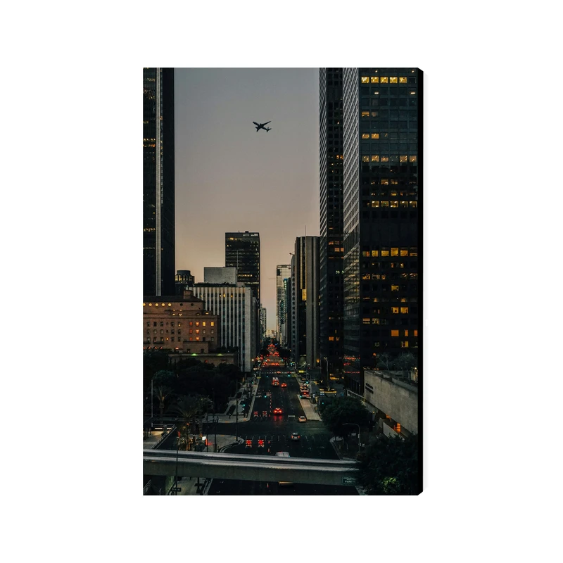 تابلو شاسی عرش مدل فانتزی منظره شهر کد As5120