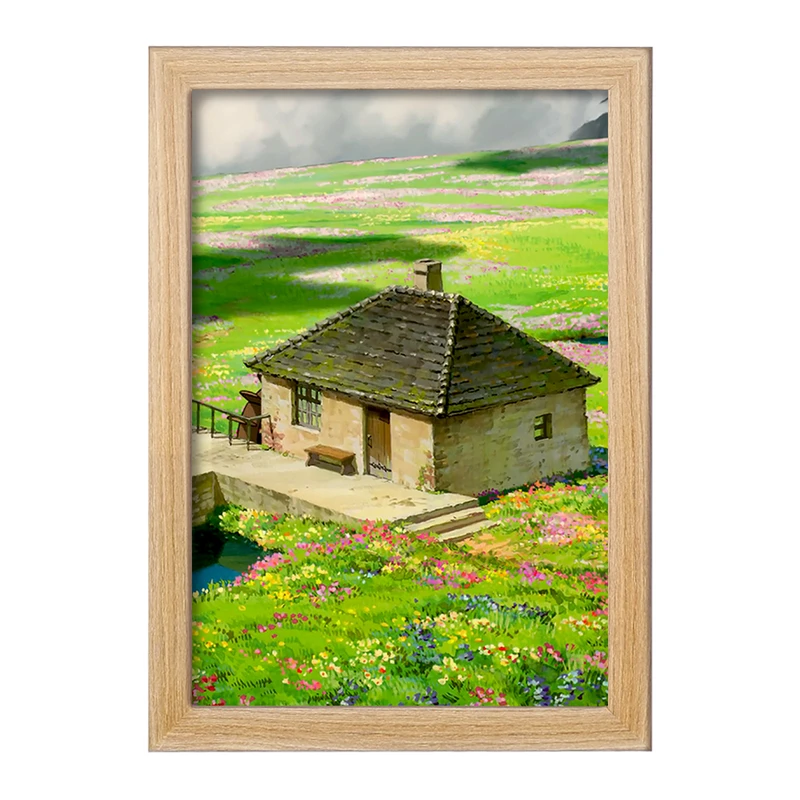 تابلو خندالو مدل خانه سوفی انیمه قلعه متحرک هاول  کد 12894