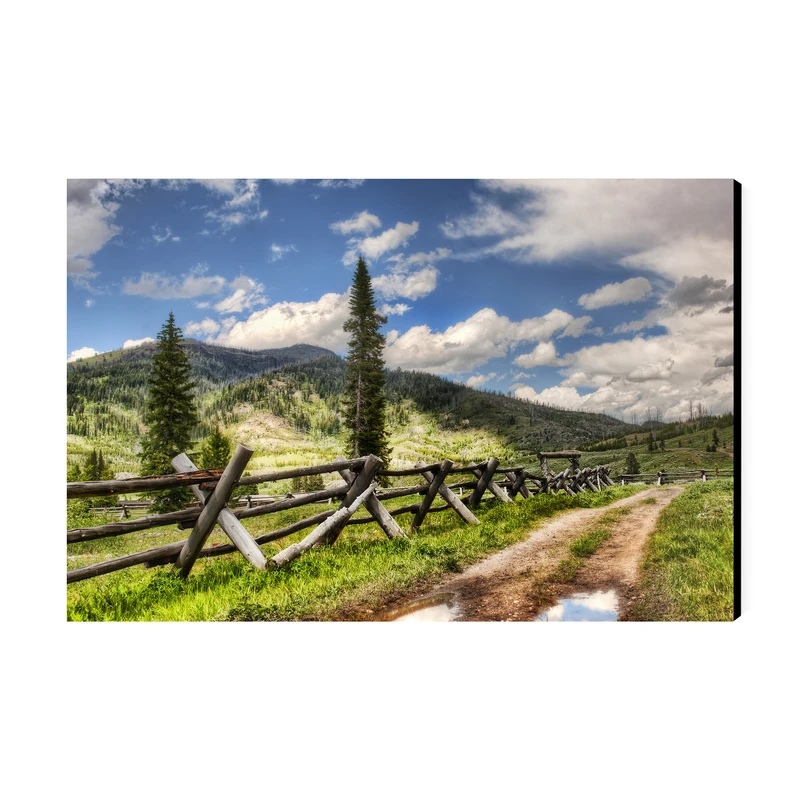 تابلو شاسی عرش مدل فانتزی منظره طبیعت کد As4977