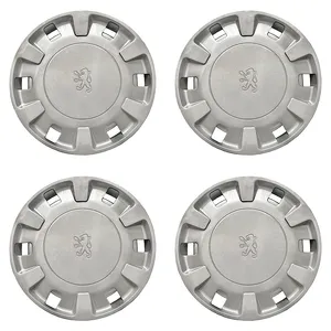 قالپاق چرخ پویا صنعت مدل 15 سایز 14 اینچ مناسب برای پژو 405 مجموعه 4 عددی