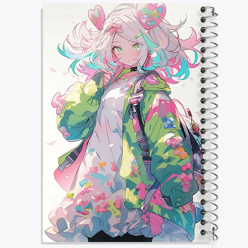 دفتر نت موسیقی 50 برگ خندالو مدل دخترانه کد F603