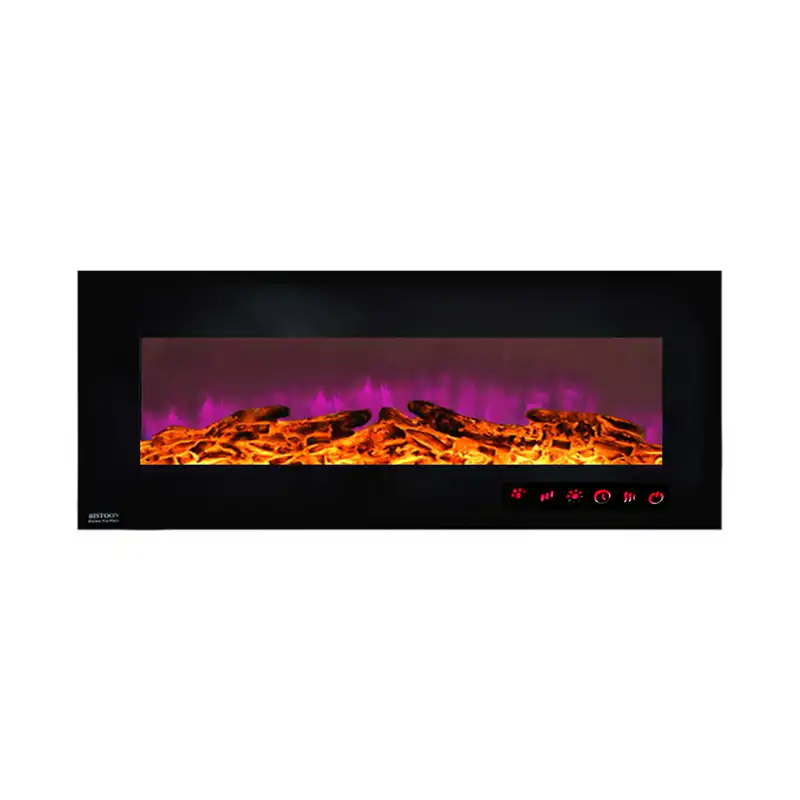 شومینه دیواری برقی شومینه بیستون مدل B.C_130_T_W16_L4.bs