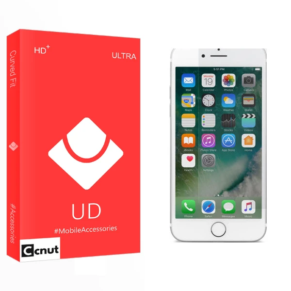 محافظ صفحه نمایش نایت کوکونات مدل UD Glass مناسب برای گوشی موبایل اپل IPhone 7 PLUS / 8 PLUS