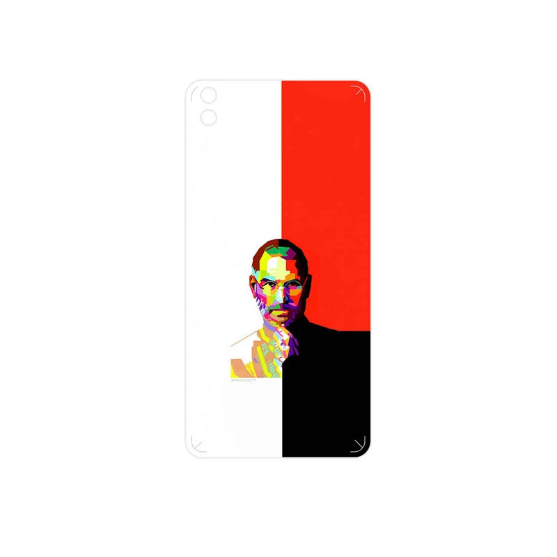 برچسب پوششی ماهوت مدل Collage of Steve Jobs 1 مناسب برای گوشی موبایل اچ تی سی Desire 816