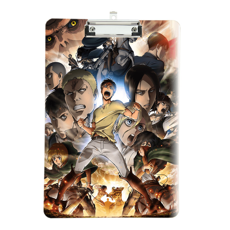 تخته شاسی طرح  انیمه Attack on Titan حمله به تایتان tt9 سایز A4