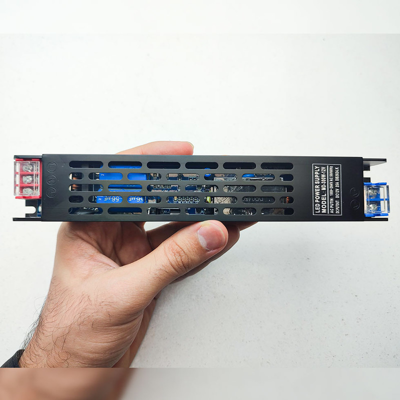 آداپتور سوئیچینگ 12 ولت 25 آمپر مدل MD-300W اسلیم