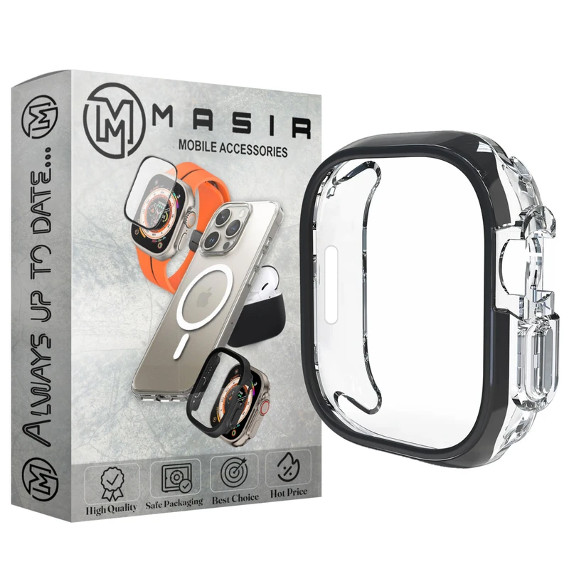   کاور مسیر مدل Soft Bumper Protective مناسب برای اپل واچ سری 7 / 8 / 9 سایز 45 میلی متری