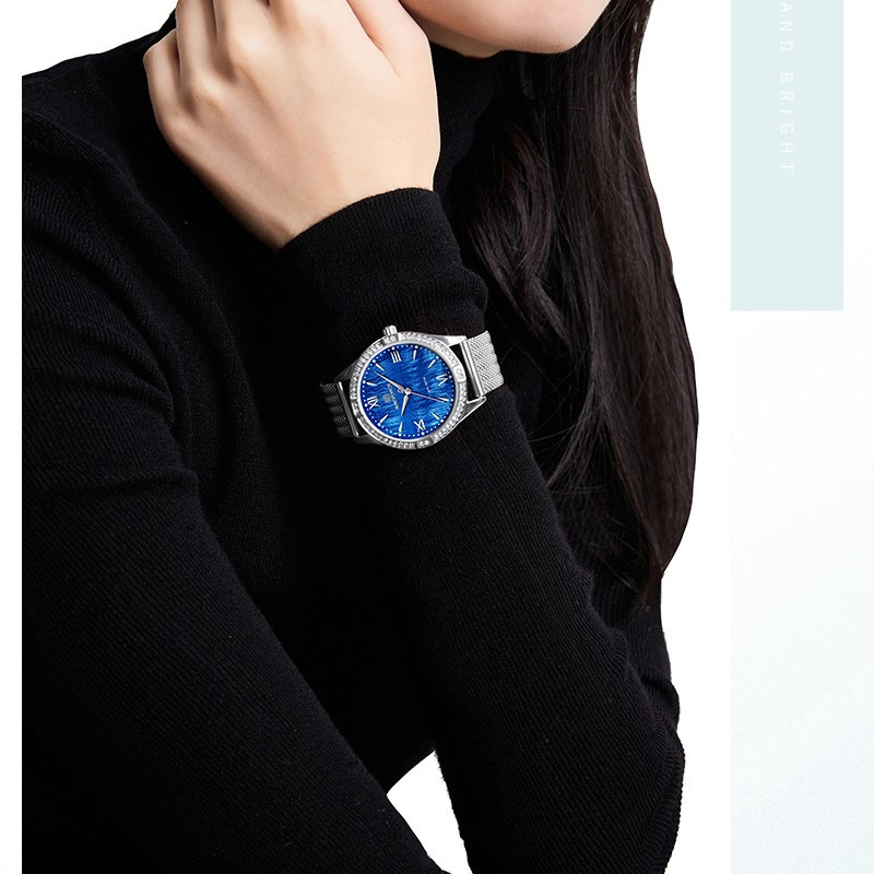 ساعت مچی عقربه ای زنانه نیوی فورس مدل NF5028SBE