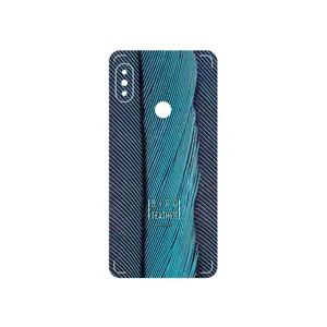 MAHOOT Turquoise feathers Cover Sticker for Xiaomi Redmi Note 5 Pro