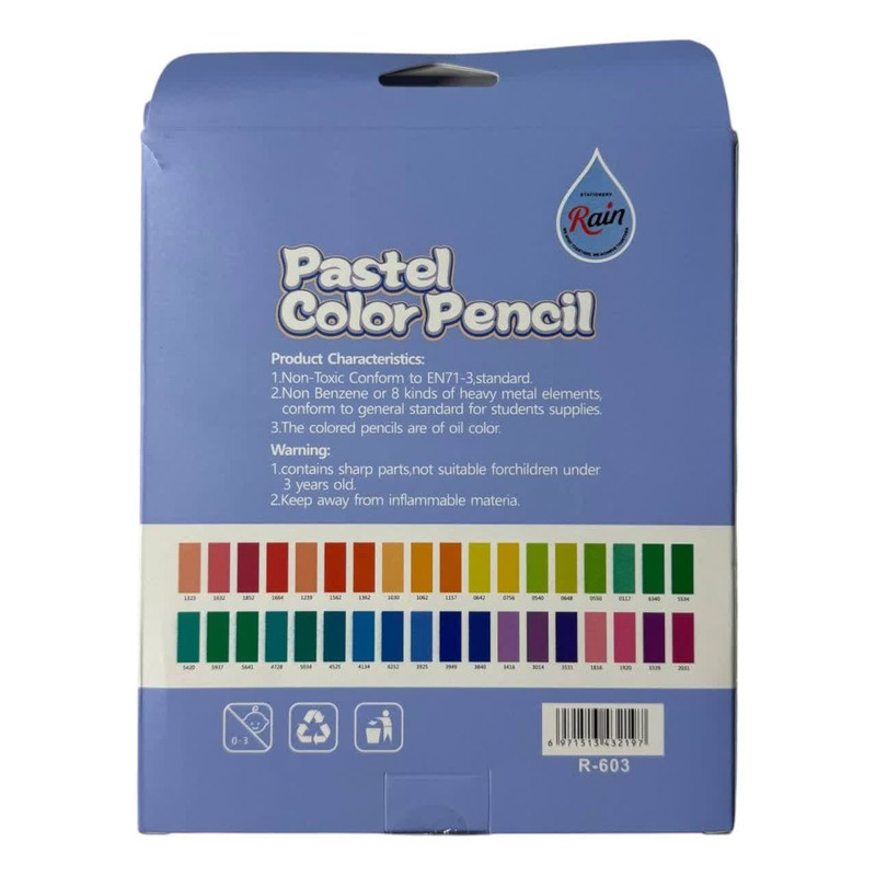 مداد رنگی 36 رنگ رین مدل R 603