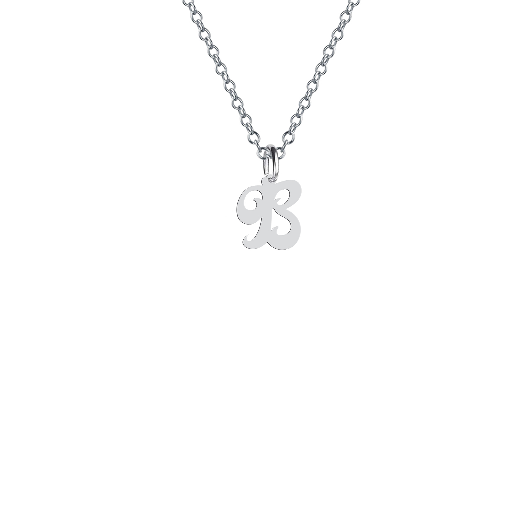 گردنبند هایکا طرح حرف B مدل s.ha2-784