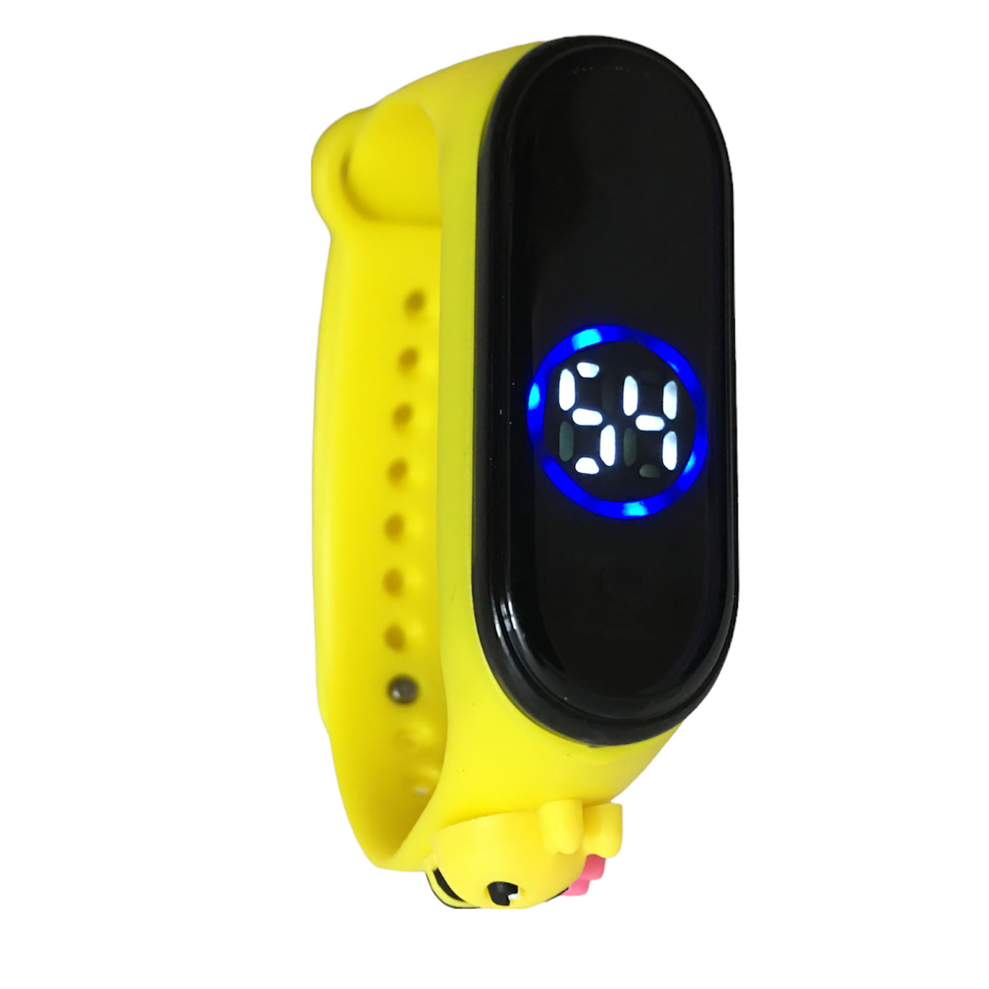 ساعت مچی دیجیتال مدل ضد آب سیلیکونی طرح زنبور کیوت کد bee yel 33