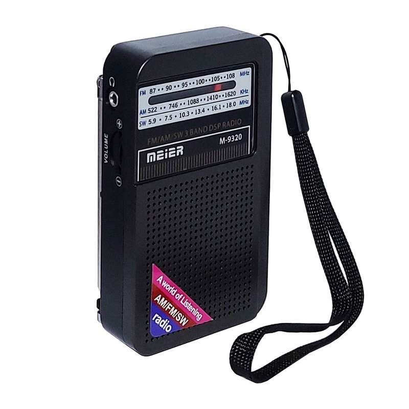 رادیو FM، AM، SW مییر مدل M-9320 دارای خروجی هدفون