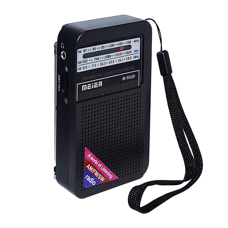 رادیو FM، AM، SW مییر مدل M-9320 دارای خروجی هدفون