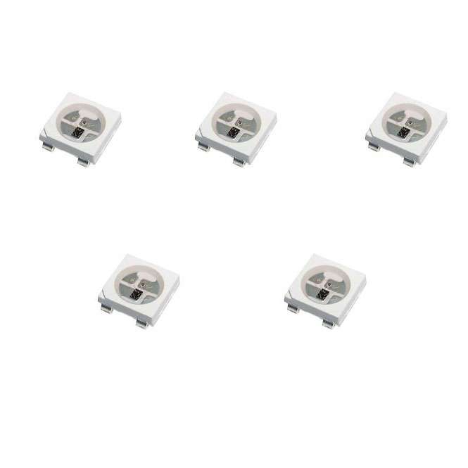 چیپ ال ای دی 0.3 وات مدل WS2812B_RGB کد M01 بسته 5 عددی