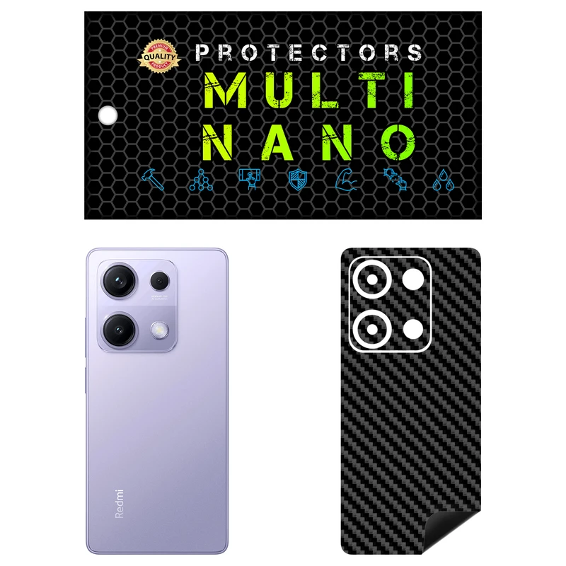 برچسب پوششی مولتی نانو طرح کربن مدل X-F1C مناسب برای گوشی موبایل شیائومی Redmi Note 14S