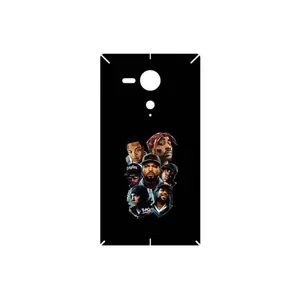 MAHOOT Great Rappers Digital Art Cover Sticker for Sony Xperia SP