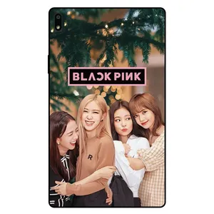 کاور مگافون طرح بلک پینک مدل 8253 مناسب برای تبلت لنوو Tab 4 8.0 Plus