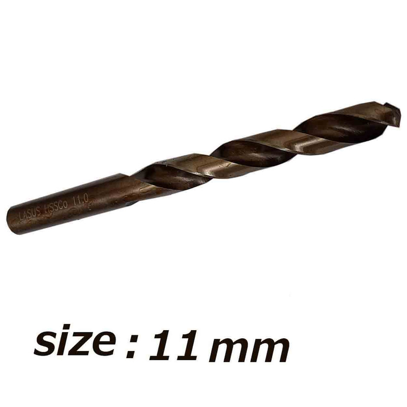 مته کبالت لاسوس مدل HT - 00110 سایز 11 میلی متر مته کبالت لاسوس مدل HT - 00110 سایز 11 میلی متر