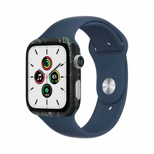 MAHOOT Graphite_Green_Marble Cover Sticker for Apple Watch Watch Se 44mm