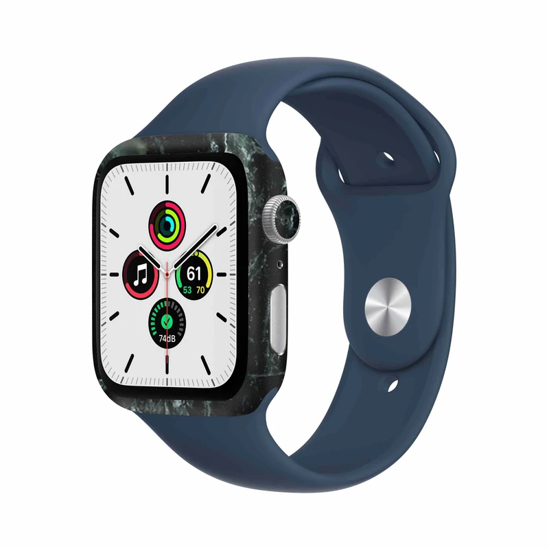 برچسب ماهوت طرح Graphite_Green_Marble مناسب برای اپل واچ Watch Se 44mm