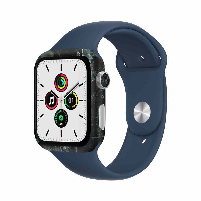 برچسب ماهوت طرح Graphite_Green_Marble مناسب برای اپل واچ Watch Se 44mm