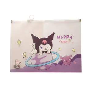 پوشه زیپ‌دار مدل کرومی سایز A4