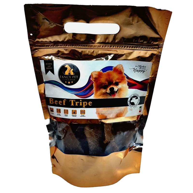 غذای تشویقی سگ فنسی پت مدل Beef Tripe وزن 100 گرم