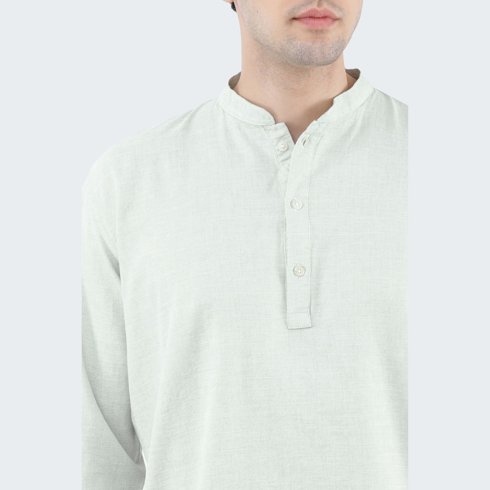 پیراهن آستین بلند مردانه پاتن جامه مدل یقه فرنچ 102721020033556 -  - 5