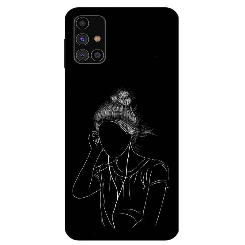 کاور مگافون طرح مینیمال مدل 1858 مناسب برای گوشی موبایل سامسونگ Galaxy M31 S         