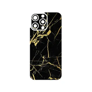MAHOOT Graphite_Gold_Marble Cover Sticker for Apple iPhone 16 Pro Max