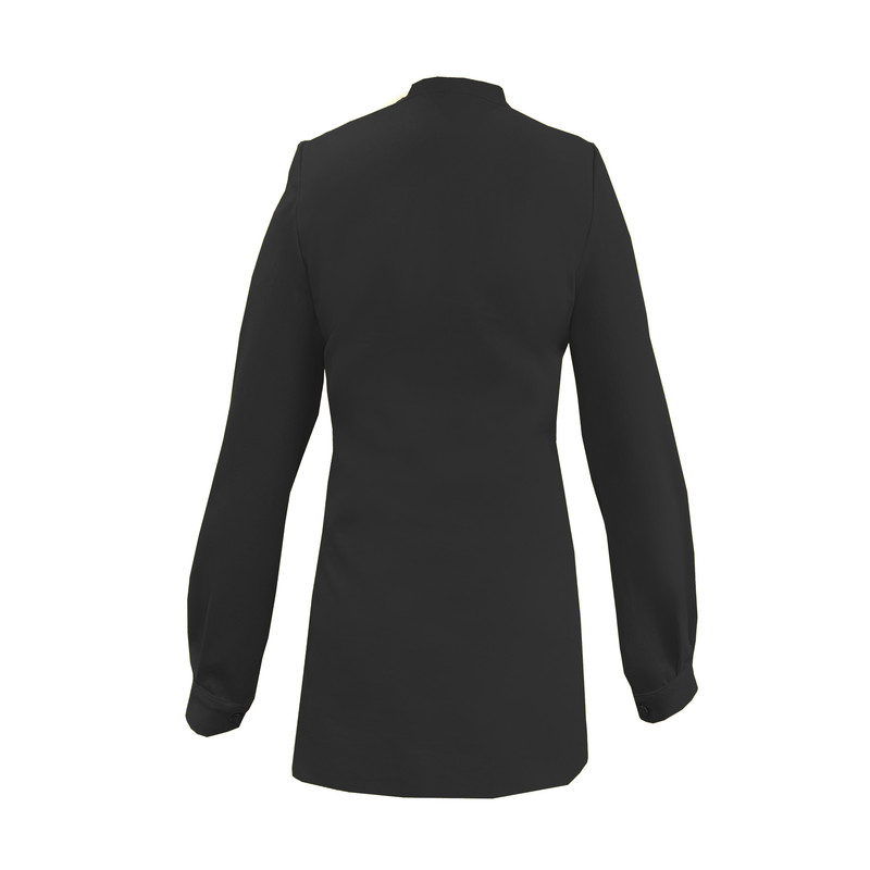 بلوز زنانه مدل یقه کراواتی B