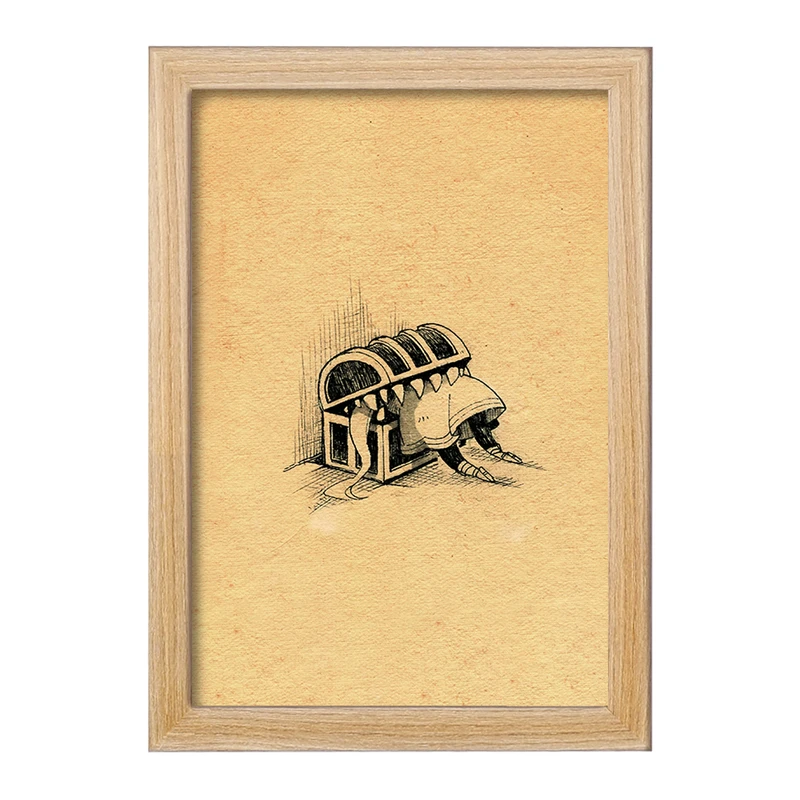 تابلو خندالو مدل انیمه فریرن (Frieren) کد 32562