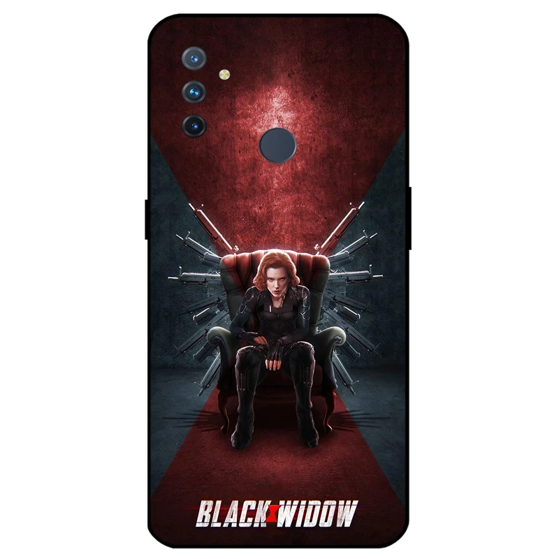 کاور مگافون طرح بیوه سیاه مدل 5423 مناسب برای گوشی موبایل وان پلاس Nord N100