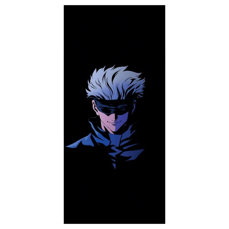 استیکر لپ تاپ و موبایل مدل انیمه طرح جوجوتسو کایزن گوجو ساتورو کد 149