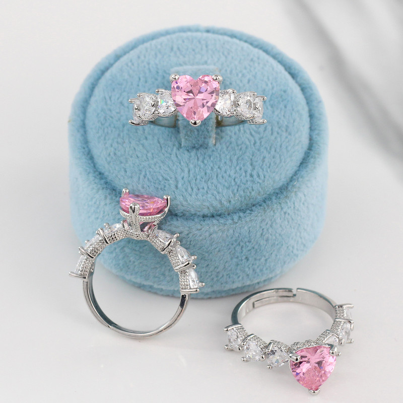 انگشتر زنانه مدل قلب کد AAE534 انگشتر زنانه مدل قلب کد AAE534