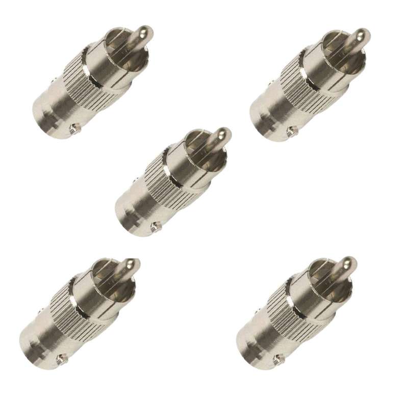 فیش تبدیل BNC به AV مدل BN-5 بسته 5 عددی