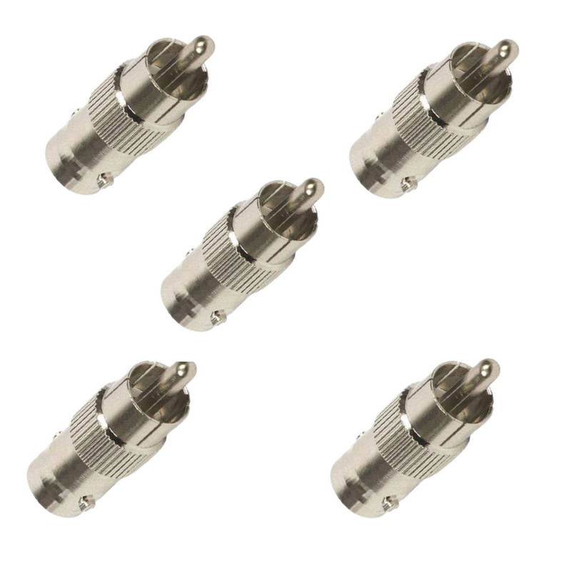 فیش تبدیل BNC به AV مدل BN-5 بسته 5 عددی