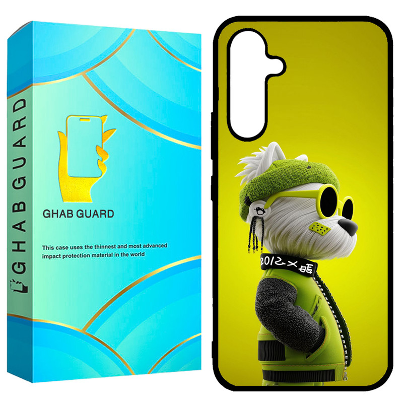 کاور قاب گارد طرح سگ مدل GCHPA54 مناسب برای گوشی موبایل سامسونگ  Galaxy A54 5G