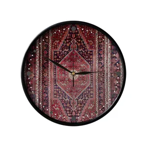 ساعت دیواری مدوپد طرح فرش تویسرکان مدل C-Toyserkan02