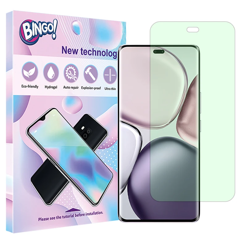 محافظ صفحه نمایش گرین لایت بینگو مدل Tough مناسب برای گوشی موبایل آنر X9c 