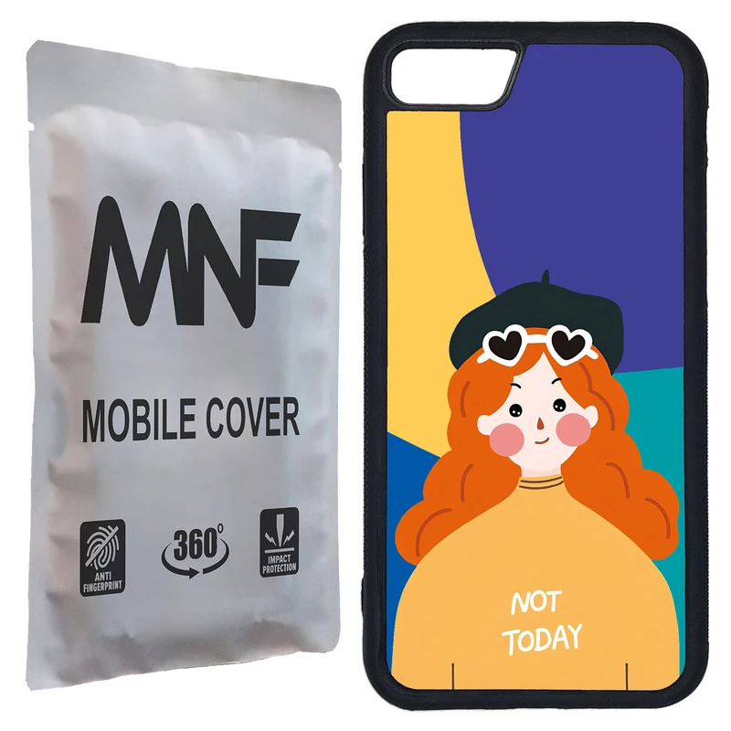 کاور ام ان اف طرح دختر فانتزی کد P-136 مناسب برای گوشی موبایل اپل iPhone 7 / 8