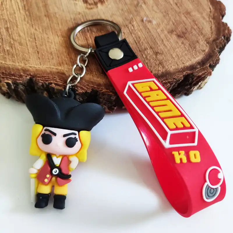 جاکلیدی مدل سیلیکونی طرح دزدان دریایی کد DB21