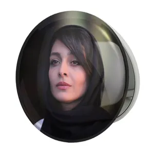 آینه جیبی خندالو طرح ساره بیات مدل تاشو کد 6282 