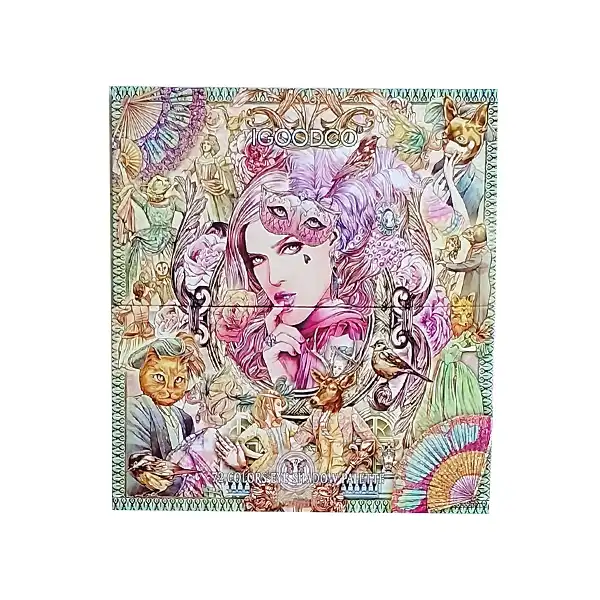 پالت سایه چشم آی گودکو طرح جنگل مدل LK5107